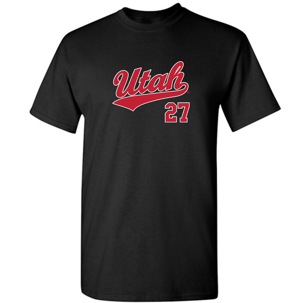 Utah - NCAA Baseball : Anson Mcgorman - Replica Shersey T-Shirt-0