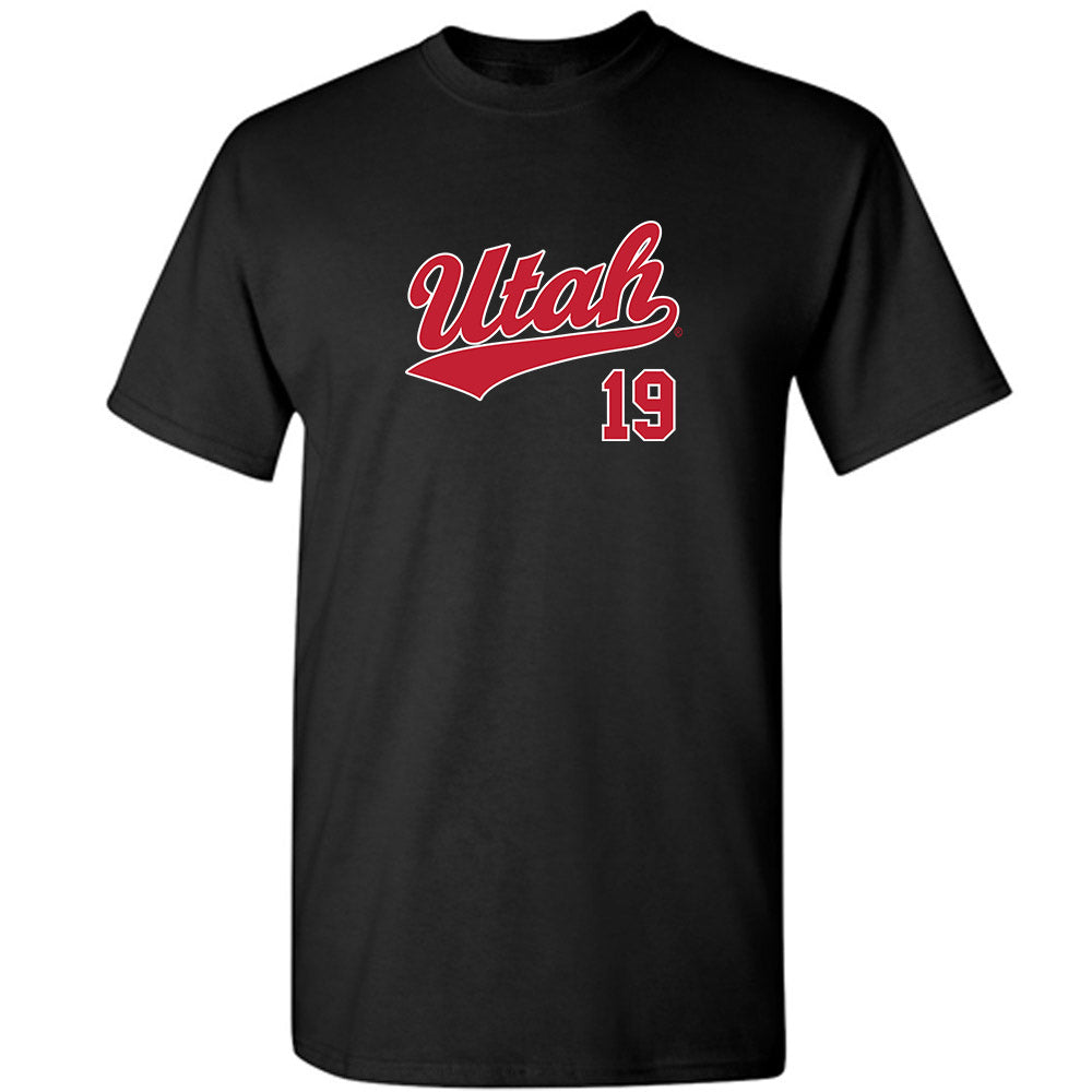 Utah - NCAA Baseball : Ian Lenius - Replica Shersey T-Shirt-0