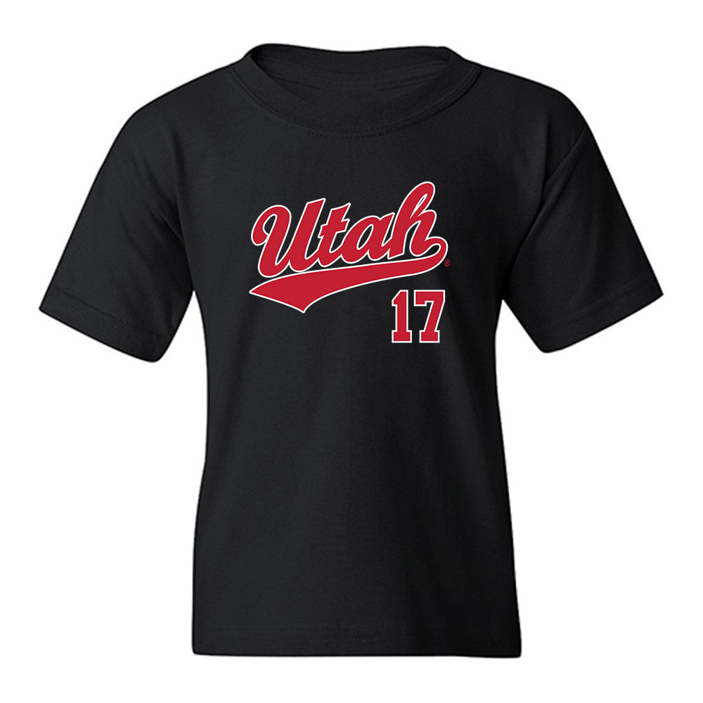 Utah - NCAA Baseball : Bradley Navarro - Replica Shersey Youth T-Shirt-0