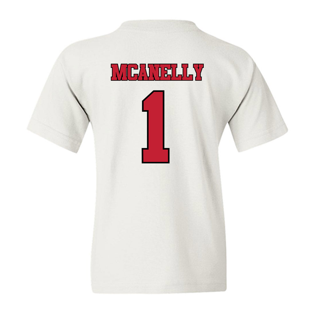 Utah - NCAA Baseball : Colter McAnelly - Replica Shersey Youth T-Shirt-1