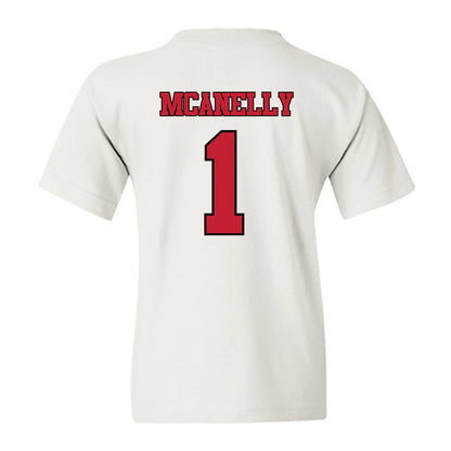 Utah - NCAA Baseball : Colter McAnelly - Replica Shersey Youth T-Shirt-1