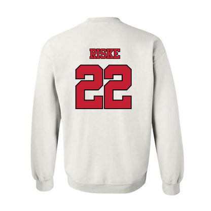 Utah - NCAA Baseball : Payton Riske - Replica Shersey Crewneck Sweatshirt-1