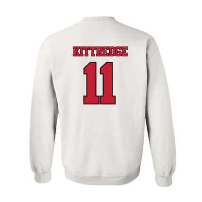 Utah - NCAA Baseball : Ryan Kittredge - Replica Shersey Crewneck Sweatshirt-1