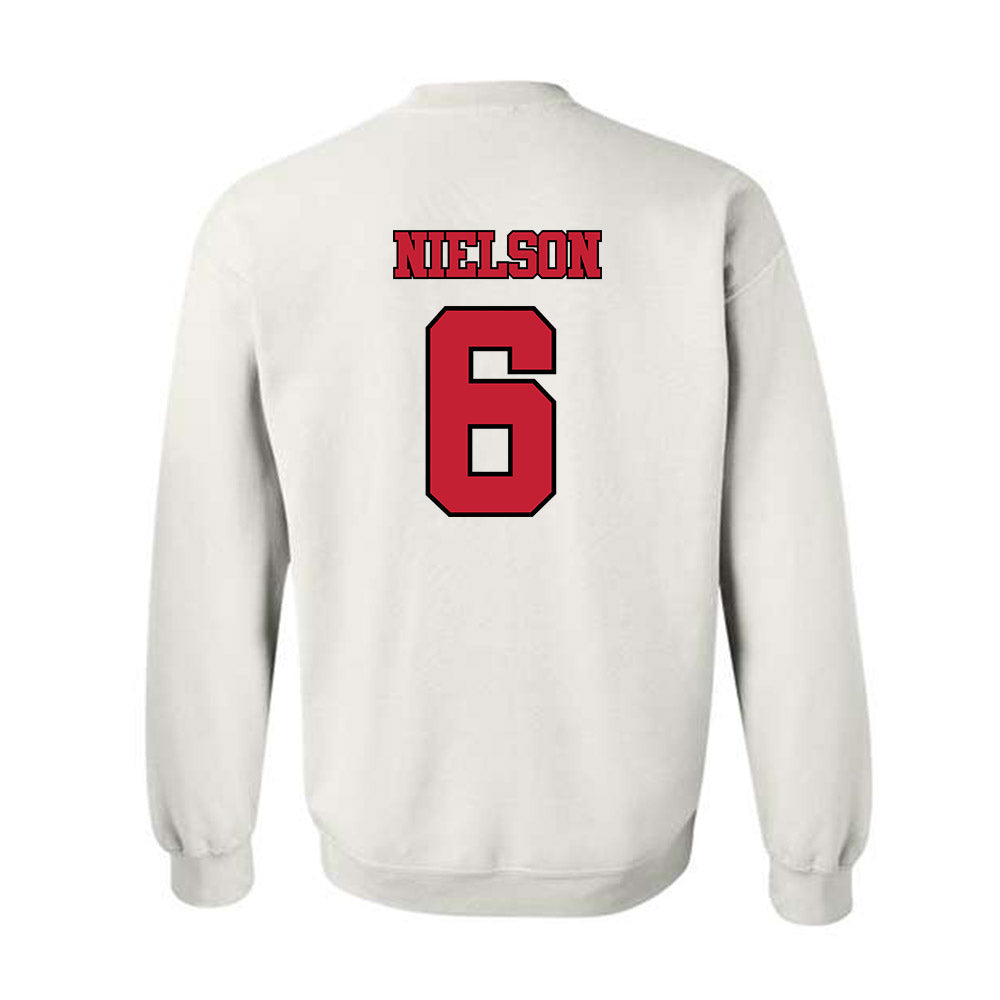 Utah - NCAA Baseball : Cameron Nielson - Replica Shersey Crewneck Sweatshirt-1