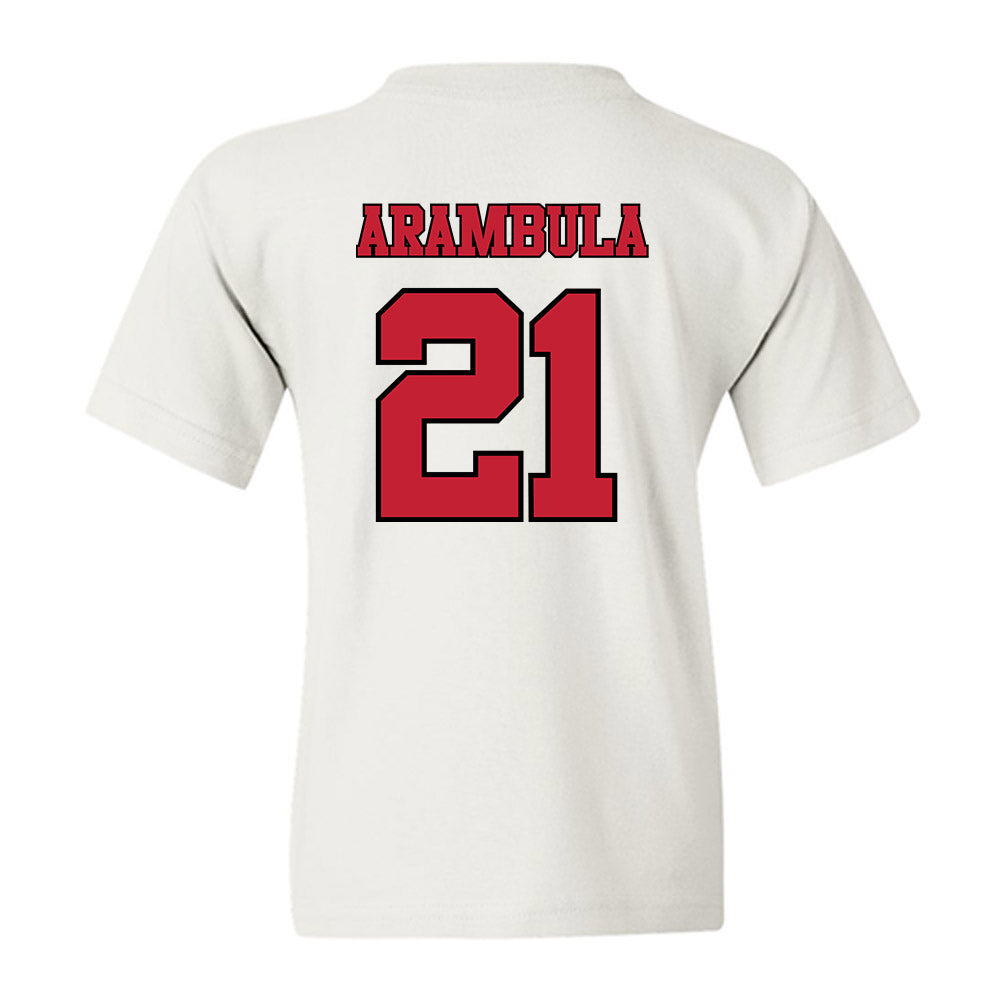Utah - NCAA Baseball : Daniel Arambula - Replica Shersey Youth T-Shirt-1