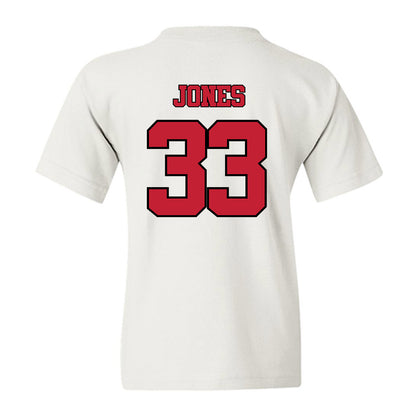 Utah - NCAA Baseball : Easton Jones - Replica Shersey Youth T-Shirt-1