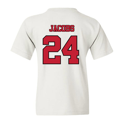Utah - NCAA Baseball : Luke Jacobs - Replica Shersey Youth T-Shirt-1