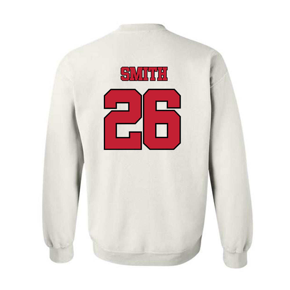 Utah - NCAA Baseball : Derek Smith - Replica Shersey Crewneck Sweatshirt-1