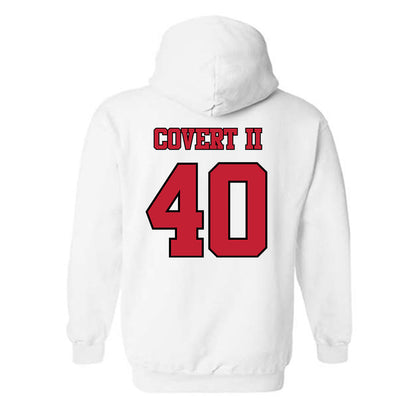 Utah - NCAA Baseball : Chance Covert II - Replica Shersey Hooded Sweatshirt-1