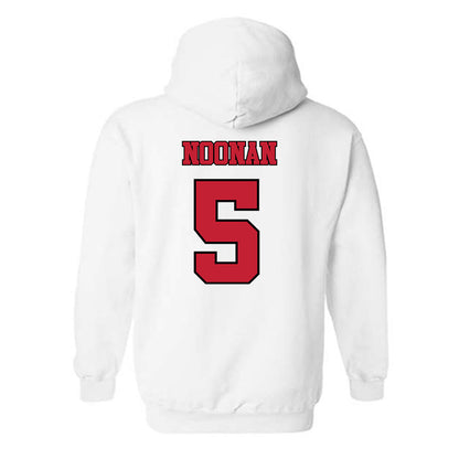 Utah - NCAA Baseball : Nevan Noonan - Replica Shersey Hooded Sweatshirt-1