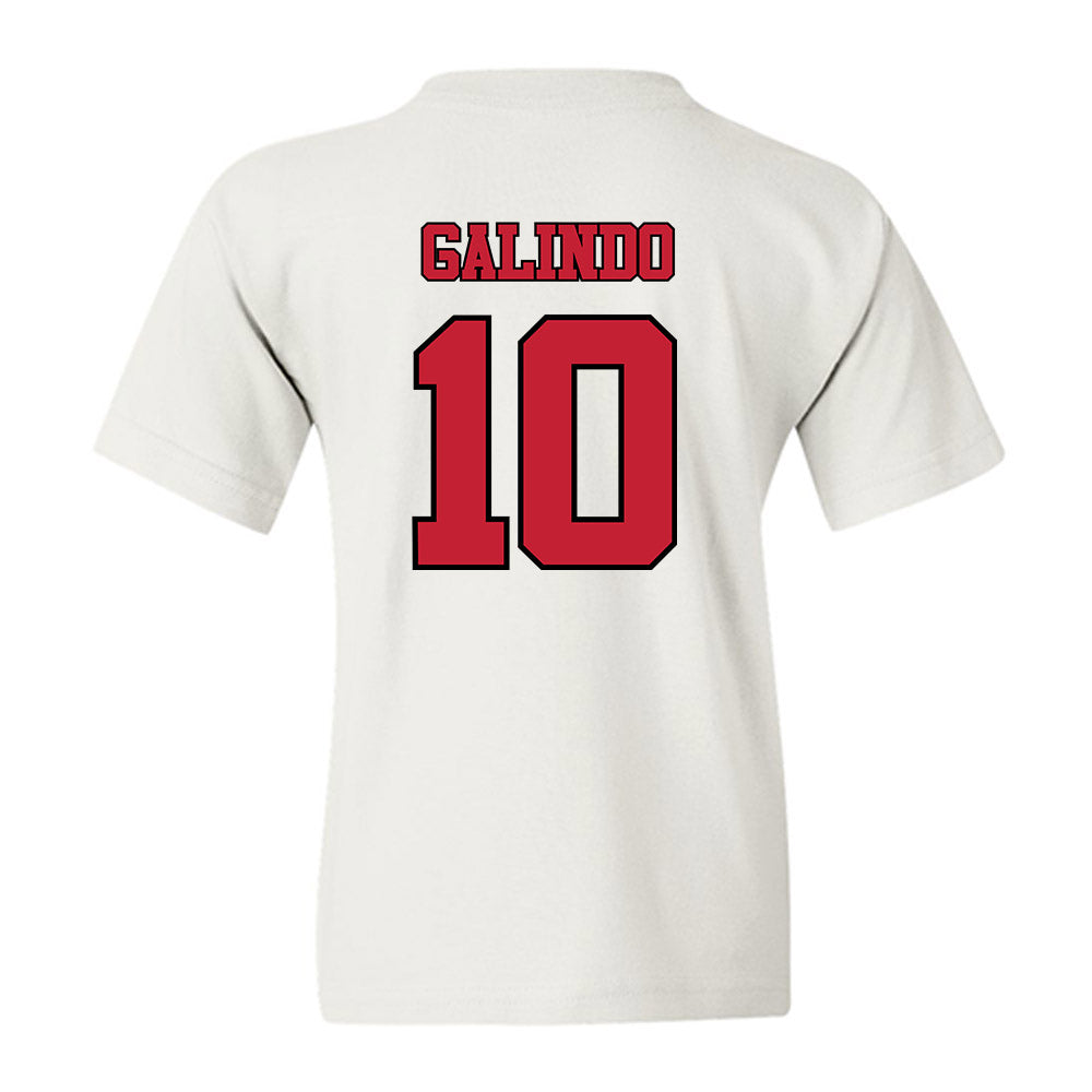 Utah - NCAA Baseball : David Galindo - Replica Shersey Youth T-Shirt-1