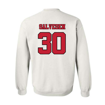 Utah - NCAA Baseball : Landon Salvesen - Replica Shersey Crewneck Sweatshirt-1