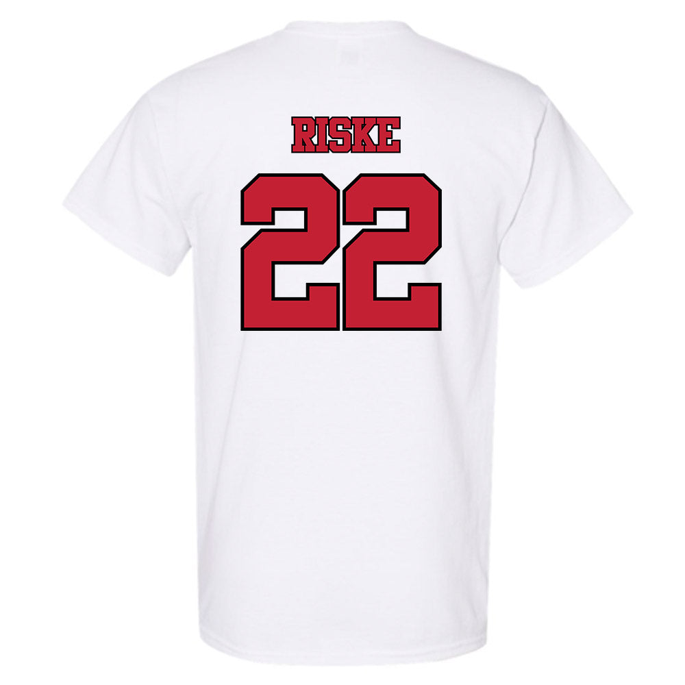 Utah - NCAA Baseball : Payton Riske - Replica Shersey T-Shirt-1