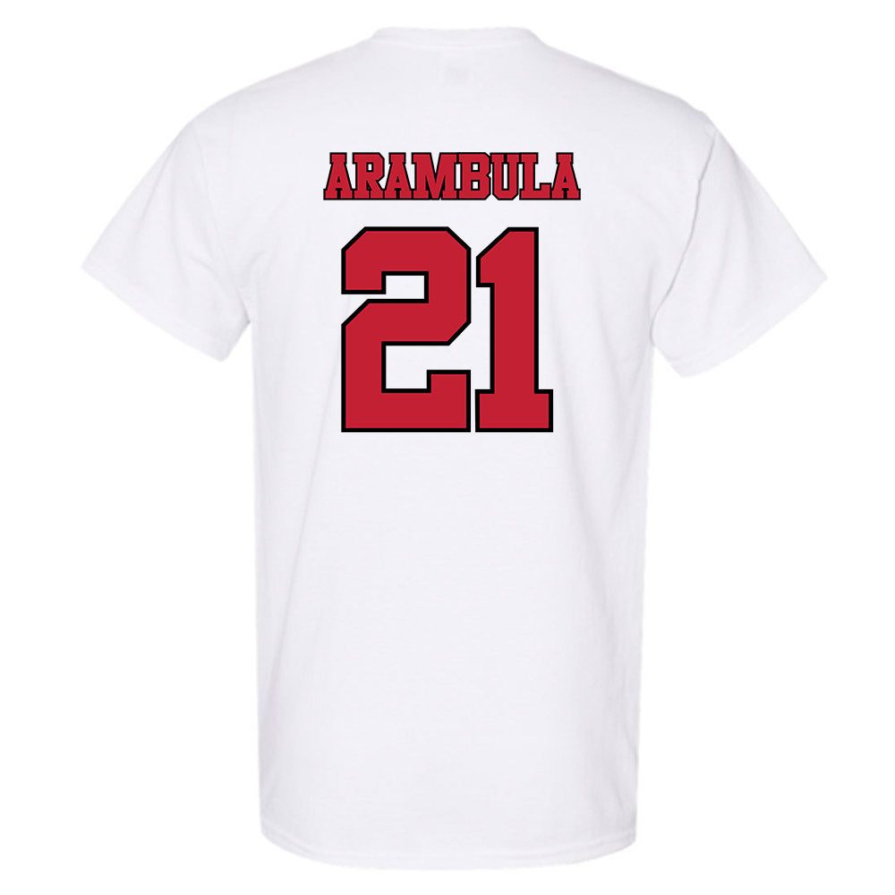Utah - NCAA Baseball : Daniel Arambula - Replica Shersey T-Shirt-1