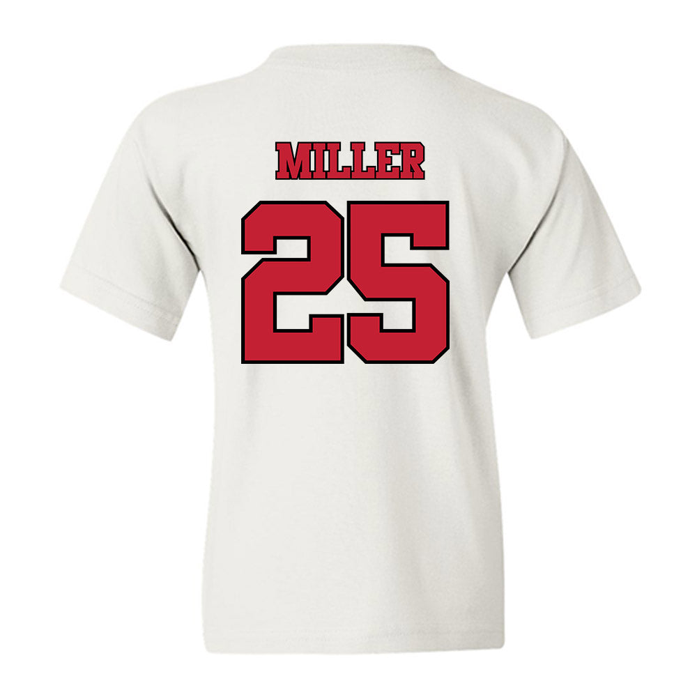 Utah - NCAA Baseball : Cal Miller - Replica Shersey Youth T-Shirt-1