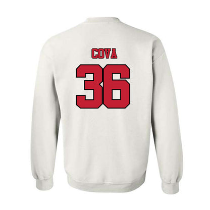 Utah - NCAA Baseball : Sammy Cova - Replica Shersey Crewneck Sweatshirt-1
