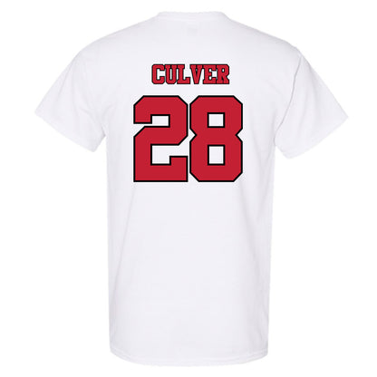 Utah - NCAA Baseball : Ian Culver - Replica Shersey T-Shirt-1