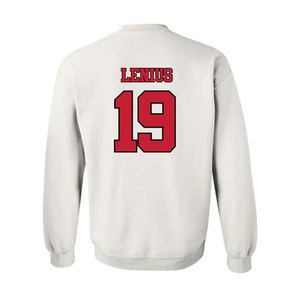 Utah - NCAA Baseball : Ian Lenius - Replica Shersey Crewneck Sweatshirt-1
