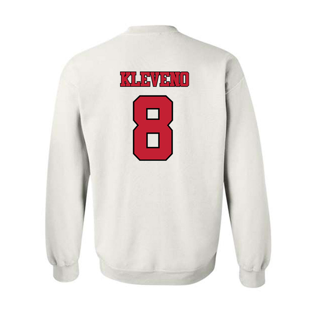 Utah - NCAA Baseball : Jack Kleveno - Replica Shersey Crewneck Sweatshirt-1