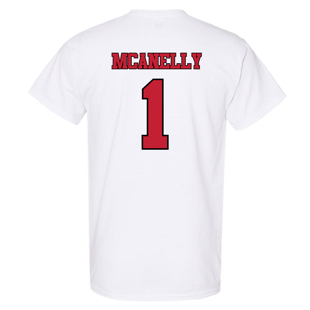 Utah - NCAA Baseball : Colter McAnelly - Replica Shersey T-Shirt-1