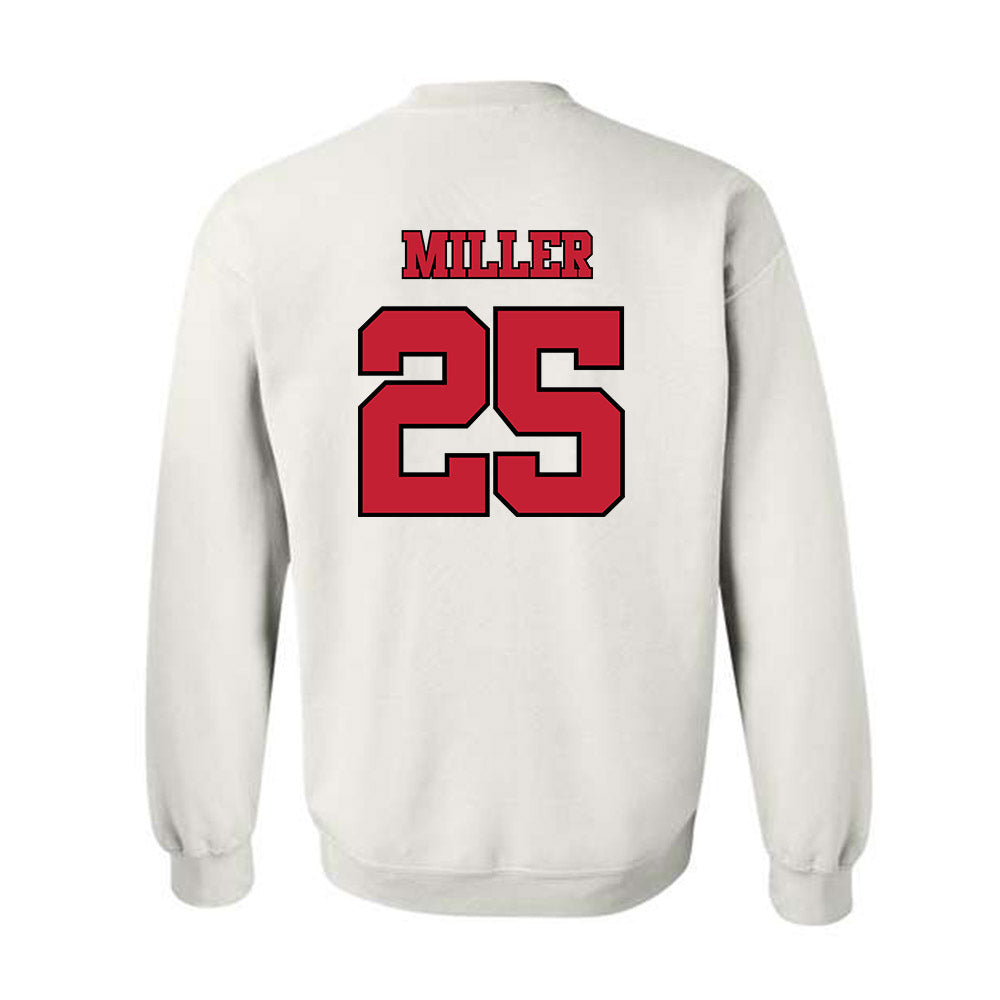 Utah - NCAA Baseball : Cal Miller - Replica Shersey Crewneck Sweatshirt-1