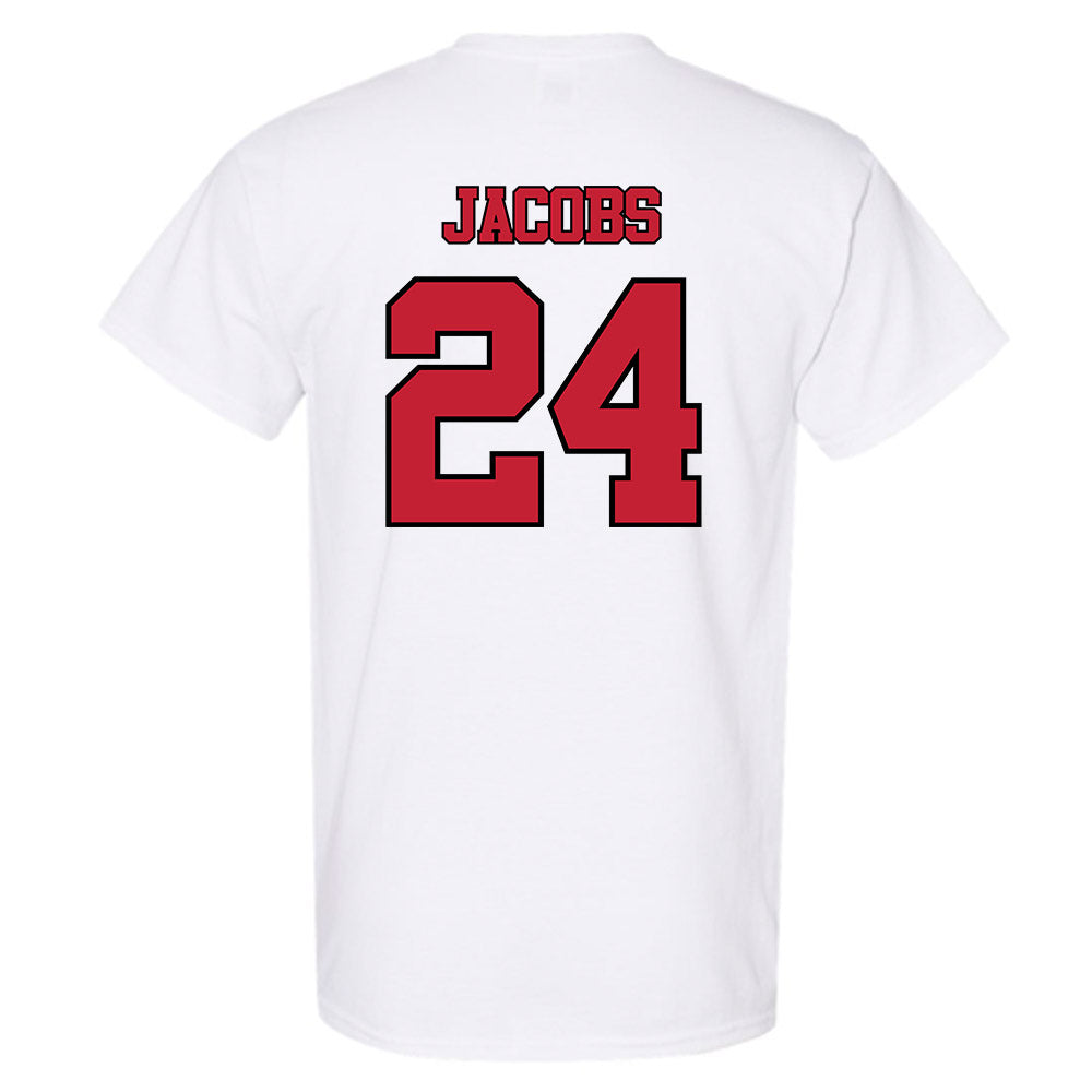 Utah - NCAA Baseball : Luke Jacobs - Replica Shersey T-Shirt-1