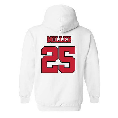 Utah - NCAA Baseball : Cal Miller - Replica Shersey Hooded Sweatshirt-1