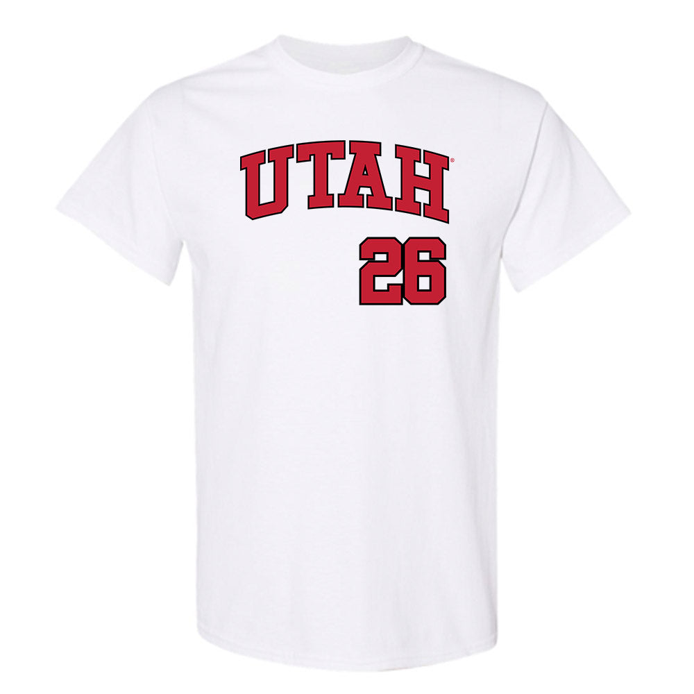 Utah - NCAA Baseball : Derek Smith - Replica Shersey T-Shirt-0