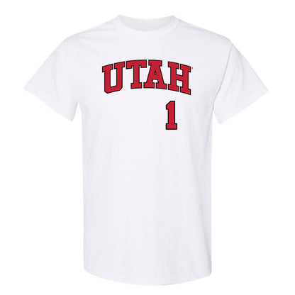 Utah - NCAA Baseball : Colter McAnelly - Replica Shersey T-Shirt-0