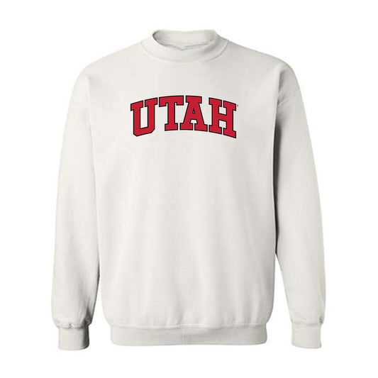 Utah - NCAA Baseball : Jackson Kirby - Replica Shersey Crewneck Sweatshirt-0