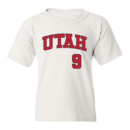 Utah - NCAA Baseball : Jake Long - Replica Shersey Youth T-Shirt-0