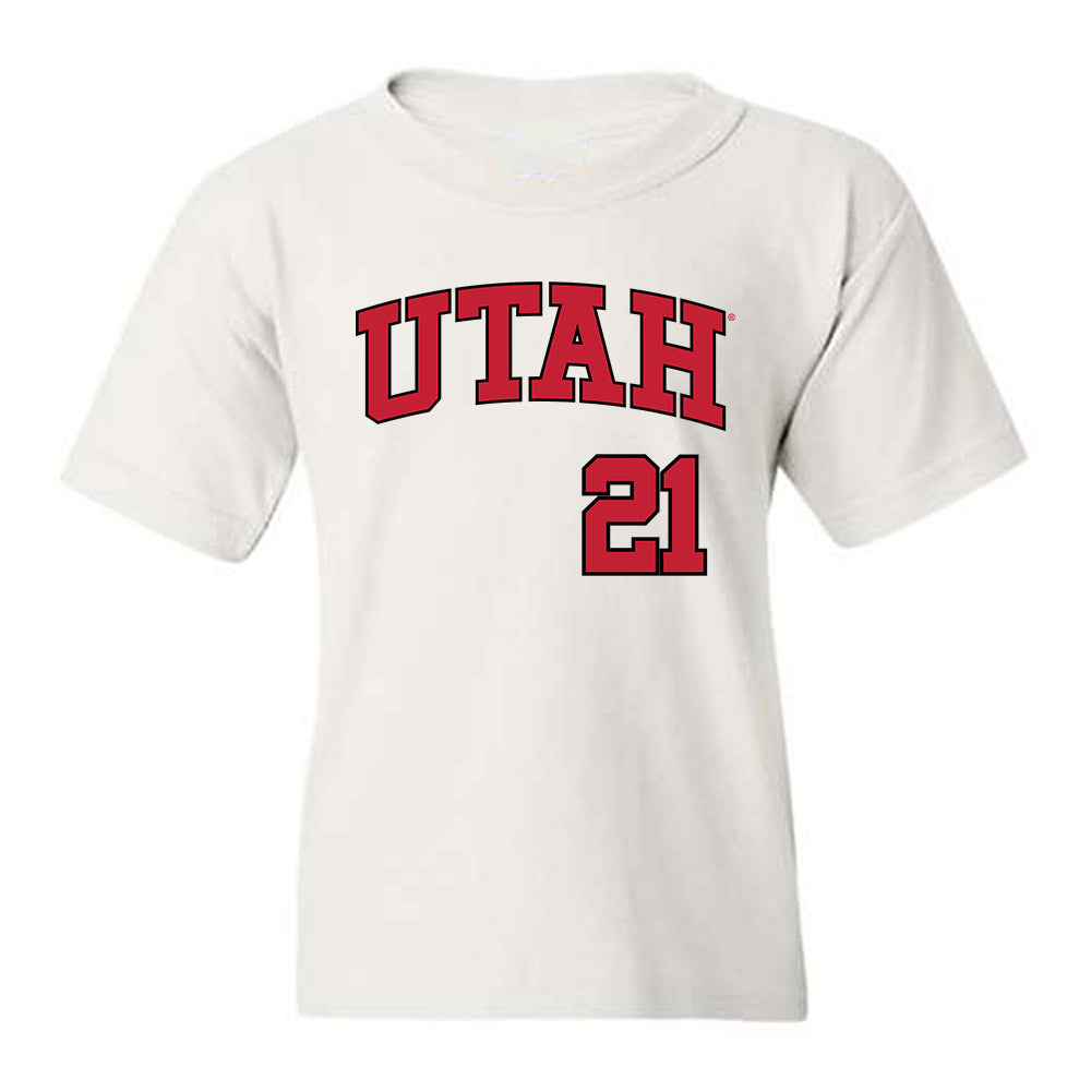 Utah - NCAA Baseball : Daniel Arambula - Replica Shersey Youth T-Shirt-0
