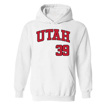 Utah - NCAA Baseball : Seth Graham - Replica Shersey Hooded Sweatshirt-0
