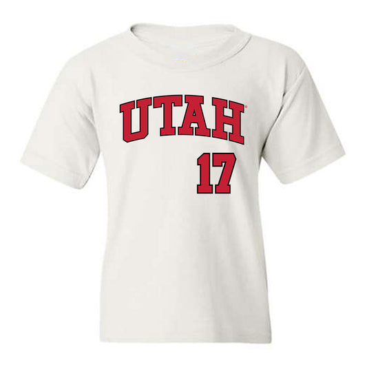 Utah - NCAA Baseball : Bradley Navarro - Replica Shersey Youth T-Shirt-0
