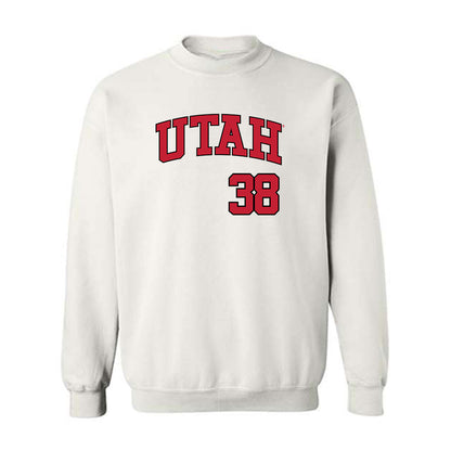 Utah - NCAA Baseball : Dillon Fine - Replica Shersey Crewneck Sweatshirt-0