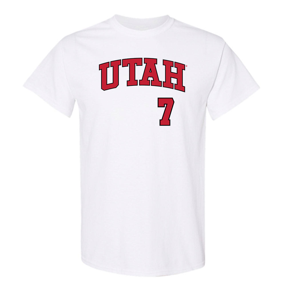 Utah - NCAA Baseball : Cal Kilgore - Replica Shersey T-Shirt-0
