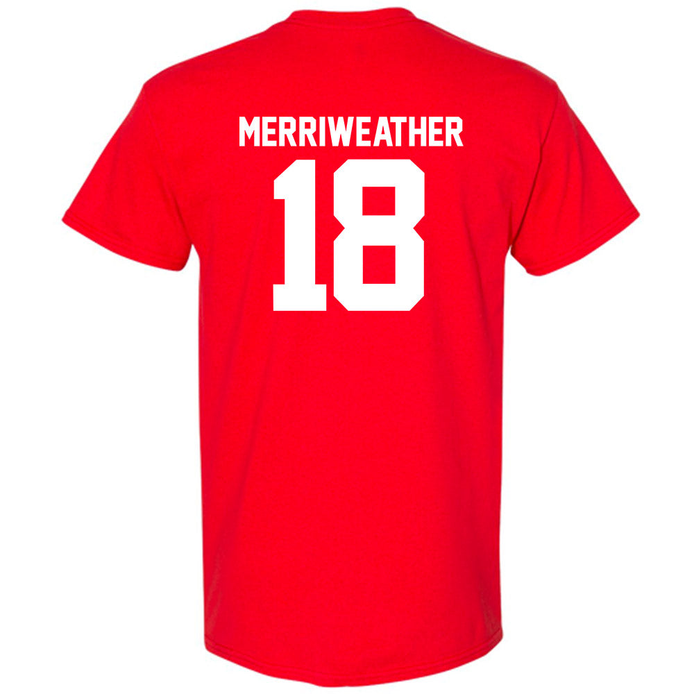 Utah - NCAA Football : Tobias Merriweather - Replica Shersey T-Shirt-1