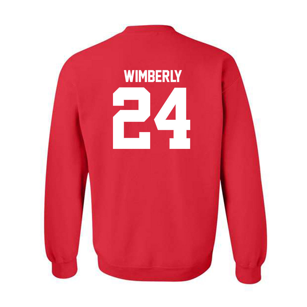 Utah - NCAA Football : Marcus Wimberly - Replica Shersey Crewneck Sweatshirt-1