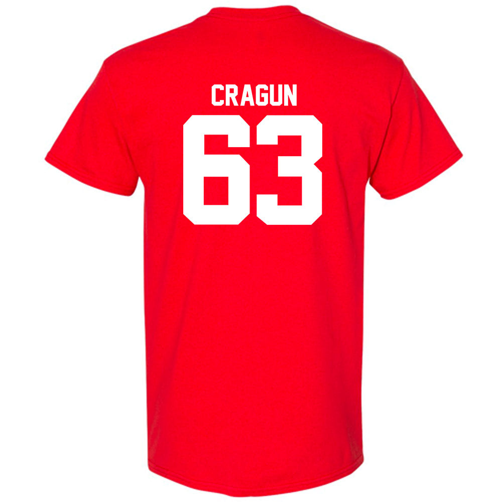 Utah - NCAA Football : Tanner Cragun - Replica Shersey T-Shirt-1