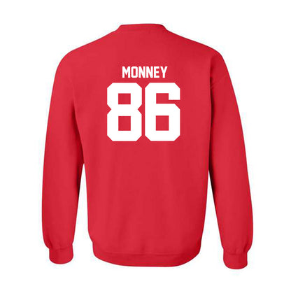 Utah - NCAA Football : Will Monney - Replica Shersey Crewneck Sweatshirt-1