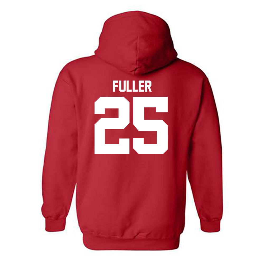 Utah - NCAA Football : Manny Fuller - Replica Shersey Hooded Sweatshirt-1