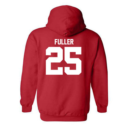 Utah - NCAA Football : Manny Fuller - Replica Shersey Hooded Sweatshirt-1