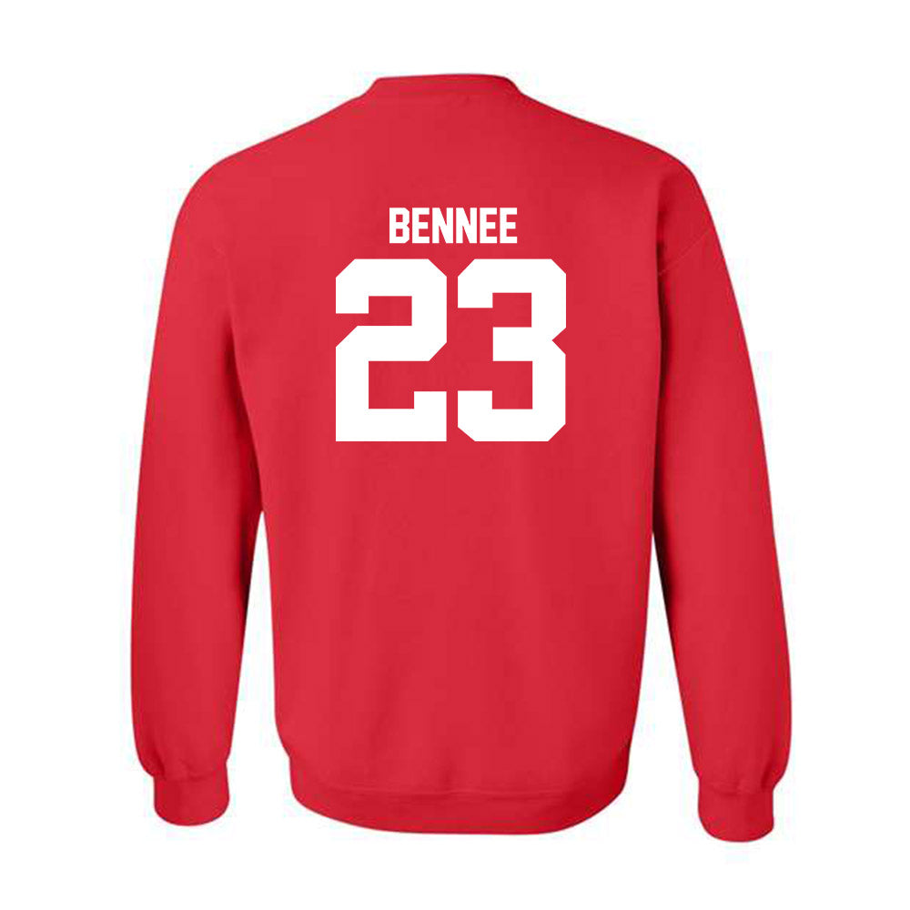 Utah - NCAA Football : Jackson Bennee - Replica Shersey Crewneck Sweatshirt-1