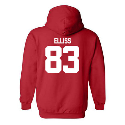 Utah - NCAA Football : Elijah Elliss - Replica Shersey Hooded Sweatshirt-1