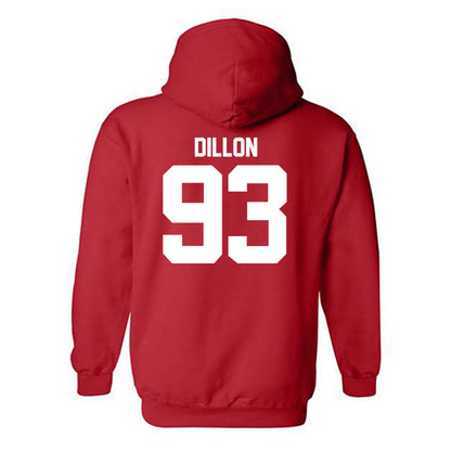 Utah - NCAA Football : Kash Dillon - Replica Shersey Hooded Sweatshirt