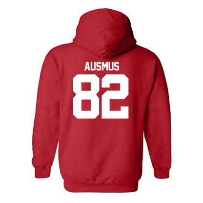 Utah - NCAA Football : Max Ausmus - Replica Shersey Hooded Sweatshirt-1