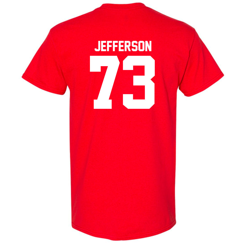 Utah - NCAA Football : Cedric Jefferson - Replica Shersey T-Shirt-1