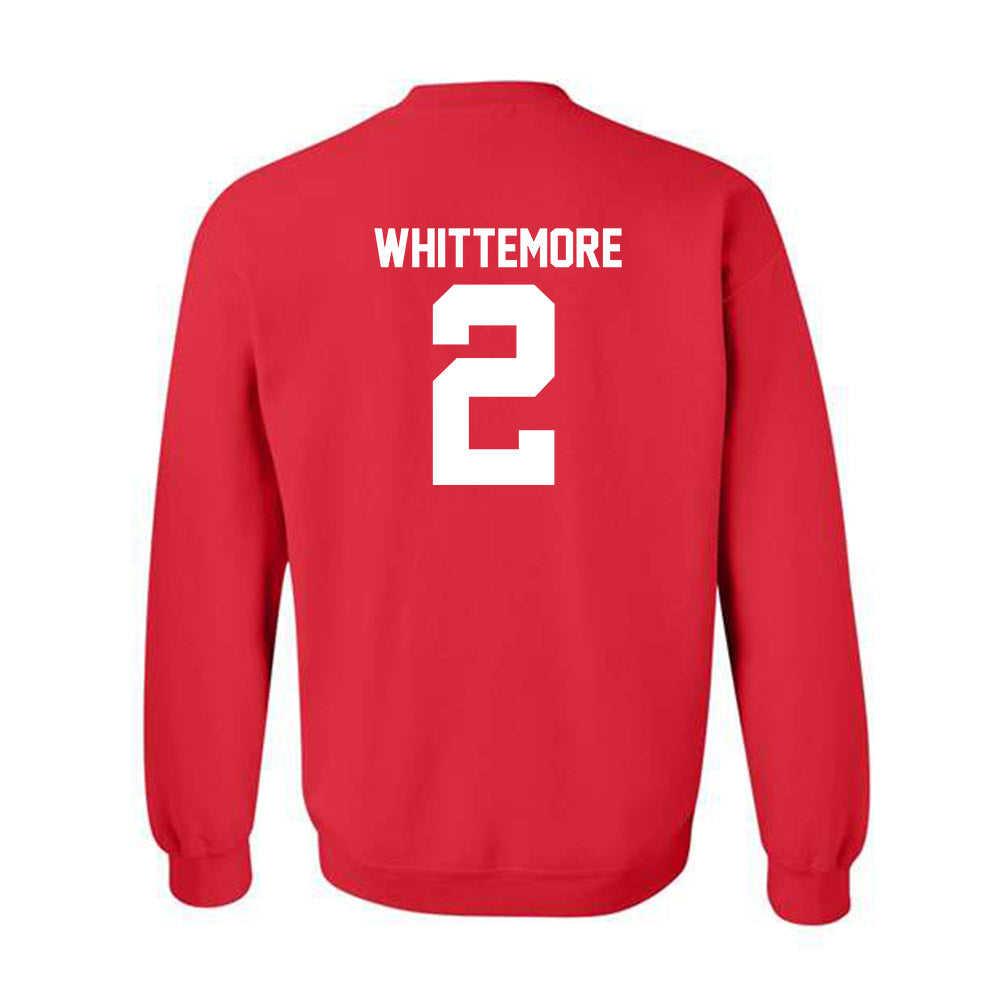 Utah - NCAA Football : Creed Whittemore - Replica Shersey Crewneck Sweatshirt-1