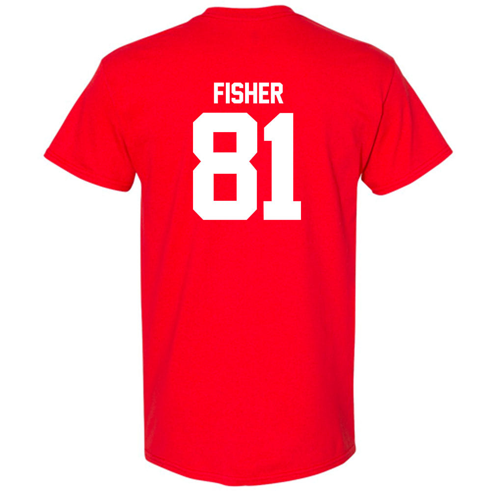 Utah - NCAA Football : Bear Fisher - Replica Shersey T-Shirt-1