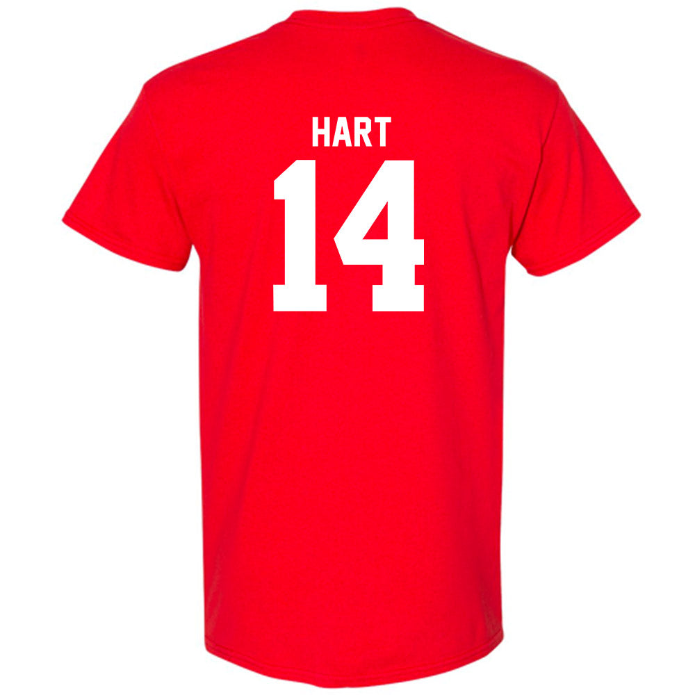 Utah - NCAA Football : JC Hart - Replica Shersey T-Shirt-1